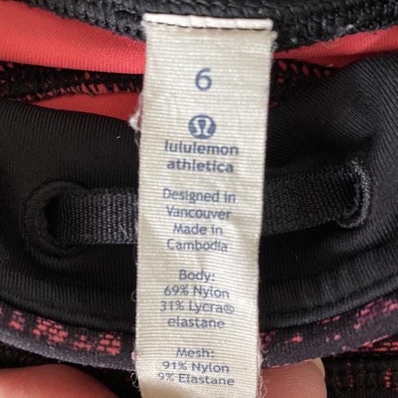 Lululemon Size 6 leggings - Picture 5 of 8